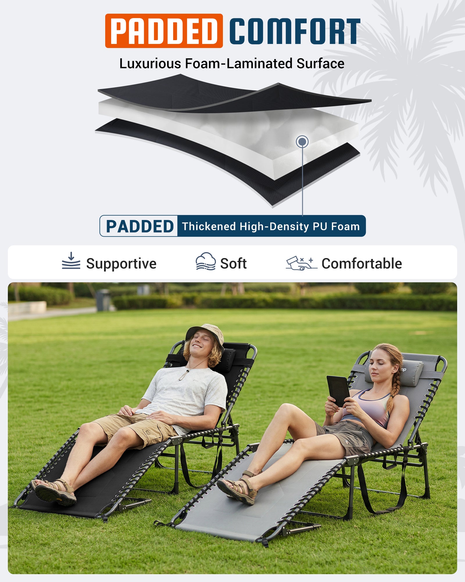 MAGNOLIA B40 Oversized Padded Lounge Chair