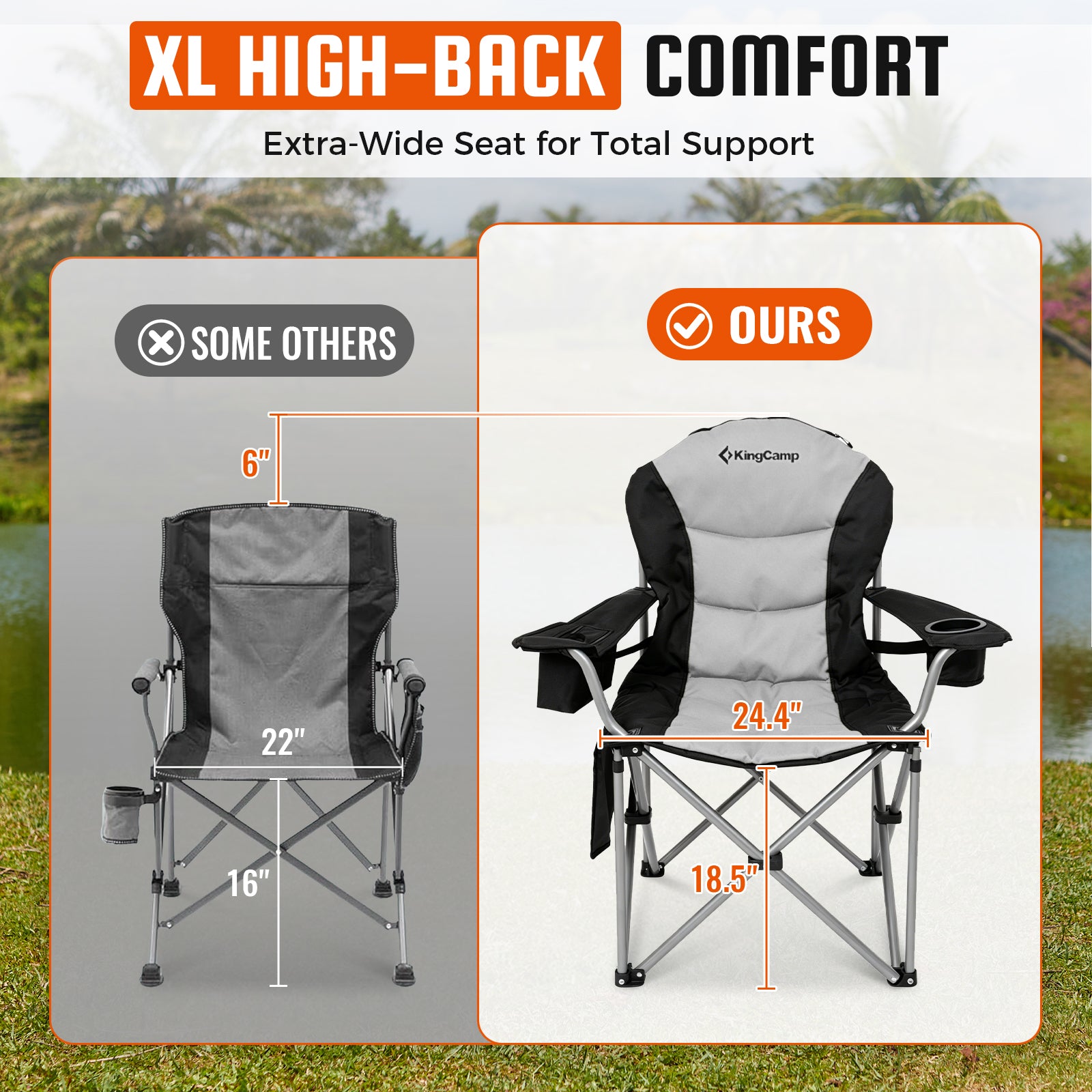 Deluxe Iron Tube Armchair