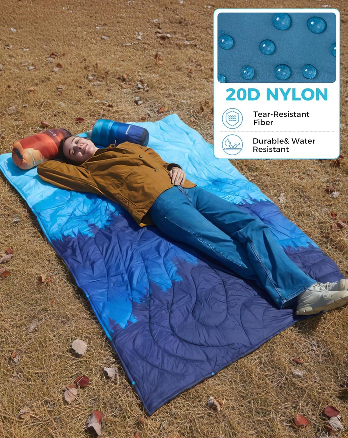 KingCamp BLANKET SMART 150 XL Lightweight Camping Blanket