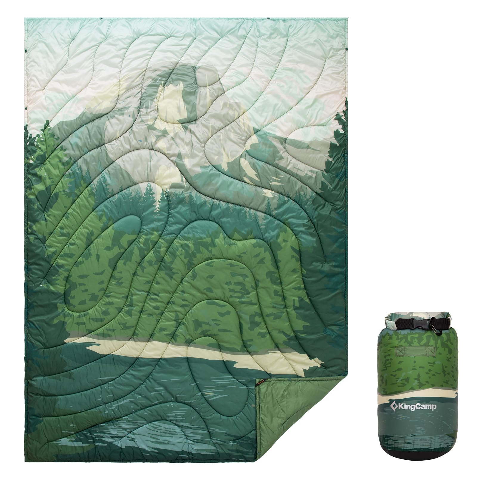 KingCamp BLANKET SMART 150 XL Lightweight Camping Blanket