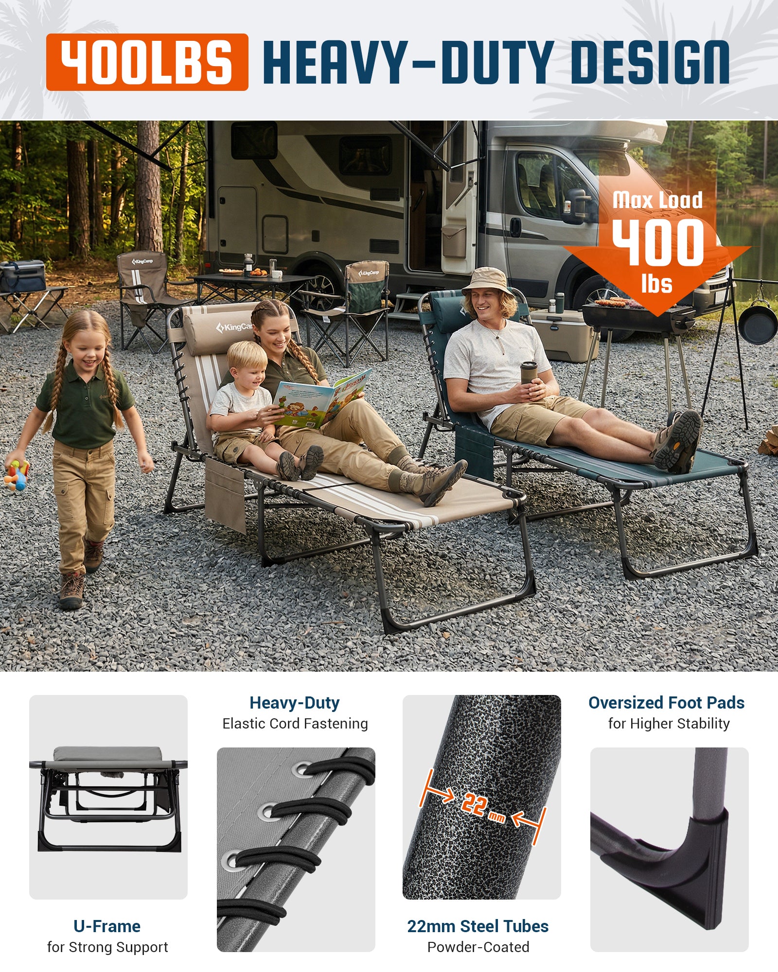 MAGNOLIA B20 Folding Lounge Chair with Face Hole