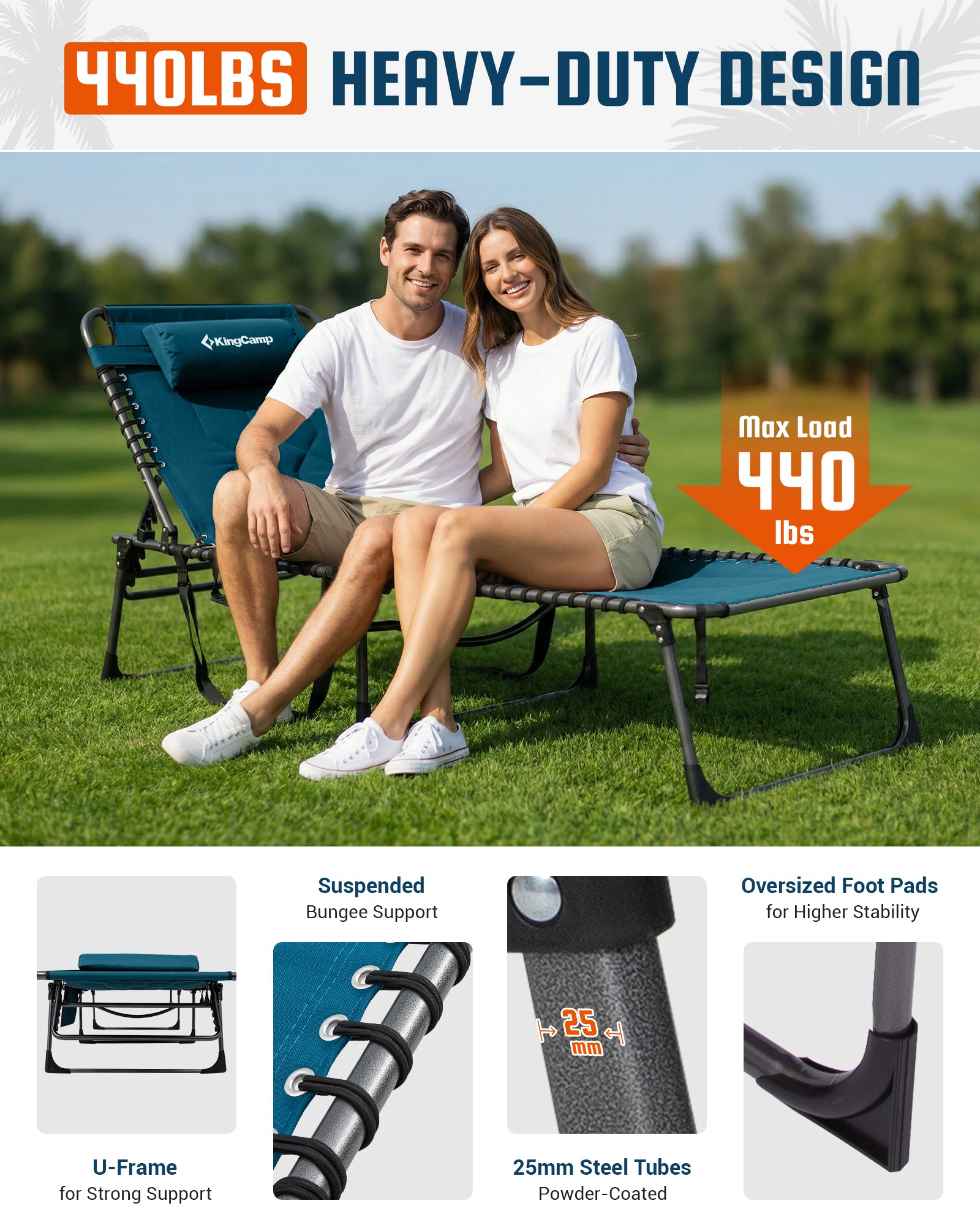 MAGNOLIA B40 Oversized Padded Lounge Chair