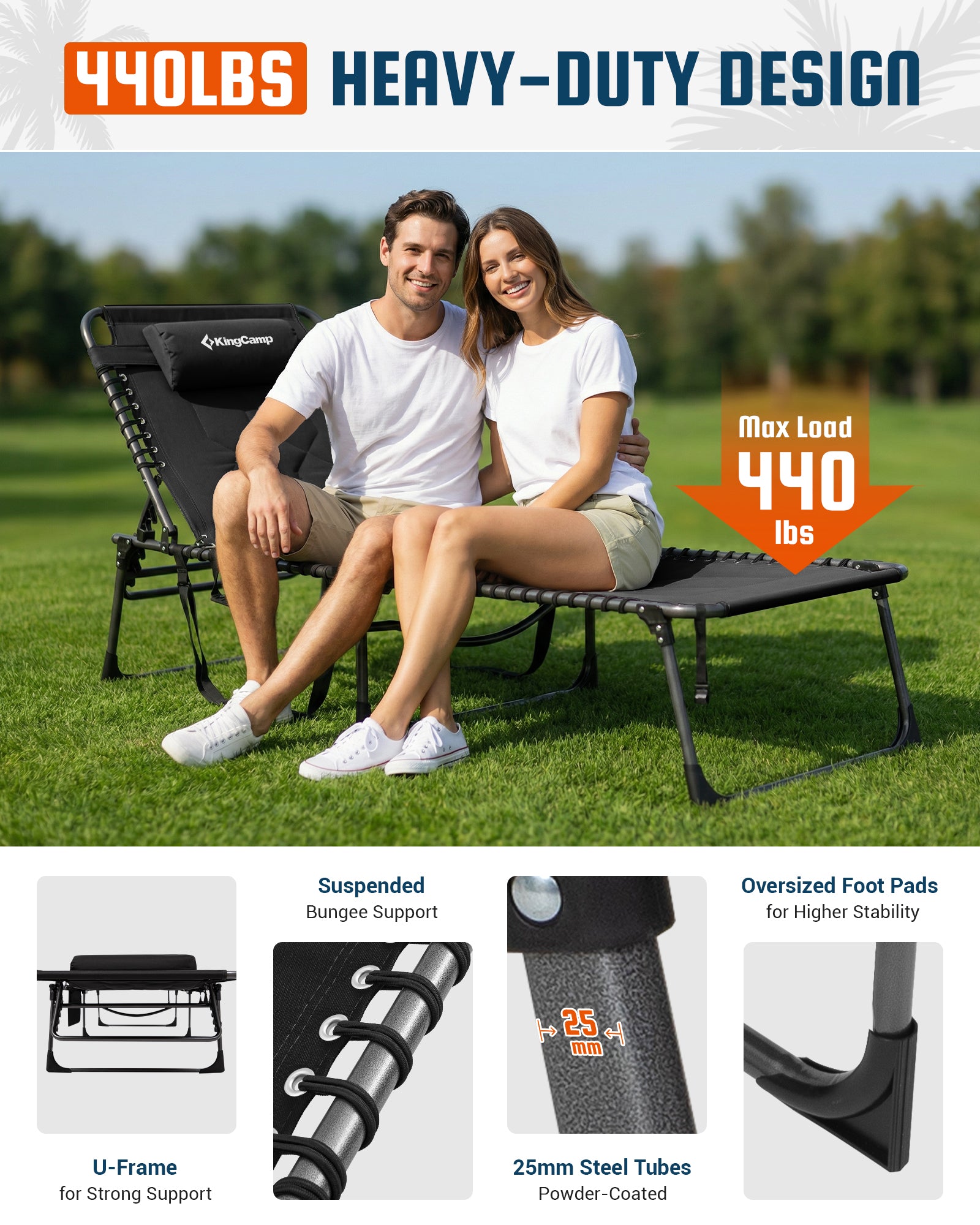 MAGNOLIA B40 Oversized Padded Lounge Chair