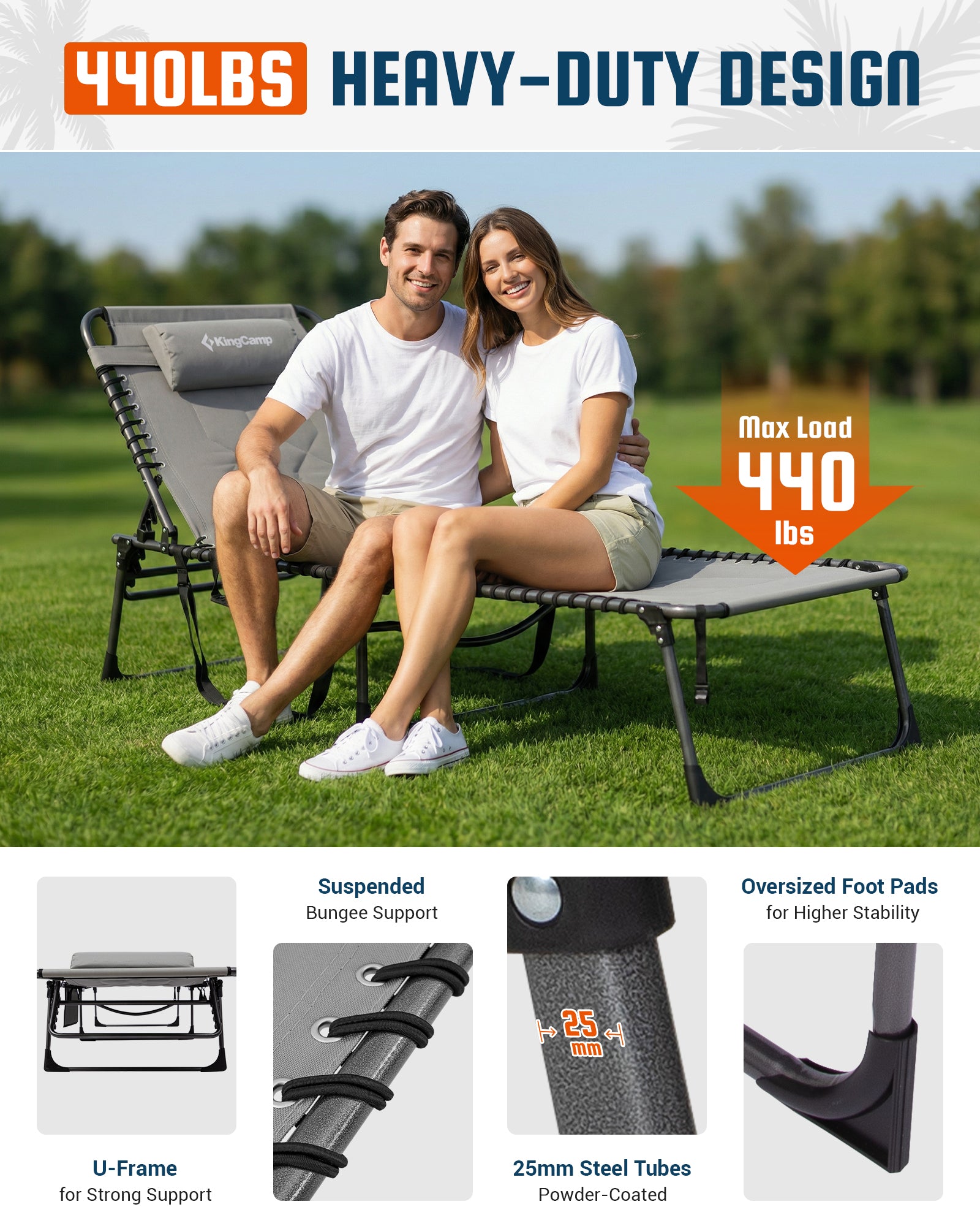 MAGNOLIA B40 Oversized Padded Lounge Chair