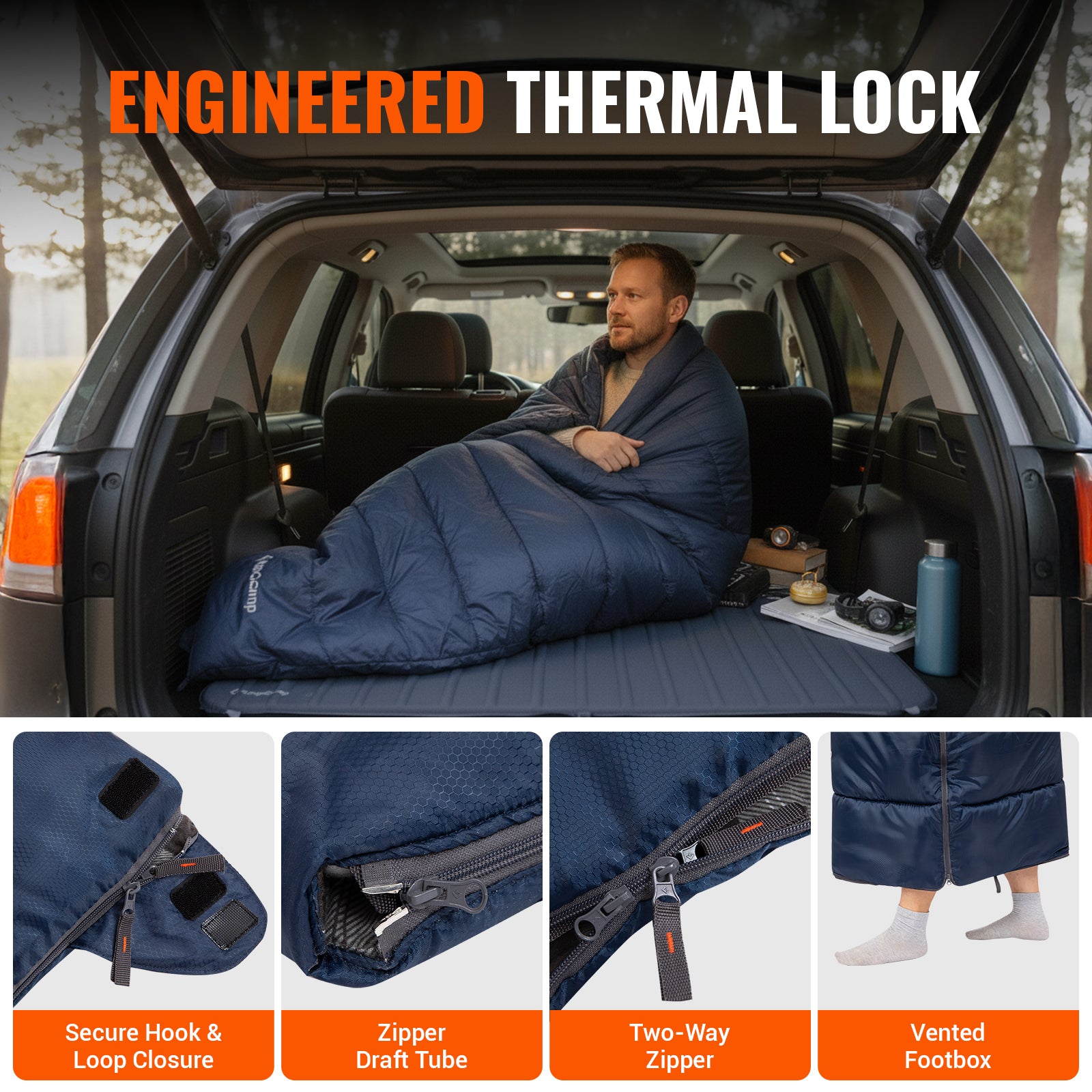 SNOWFLAKE 400+ Single Sleeping Bag