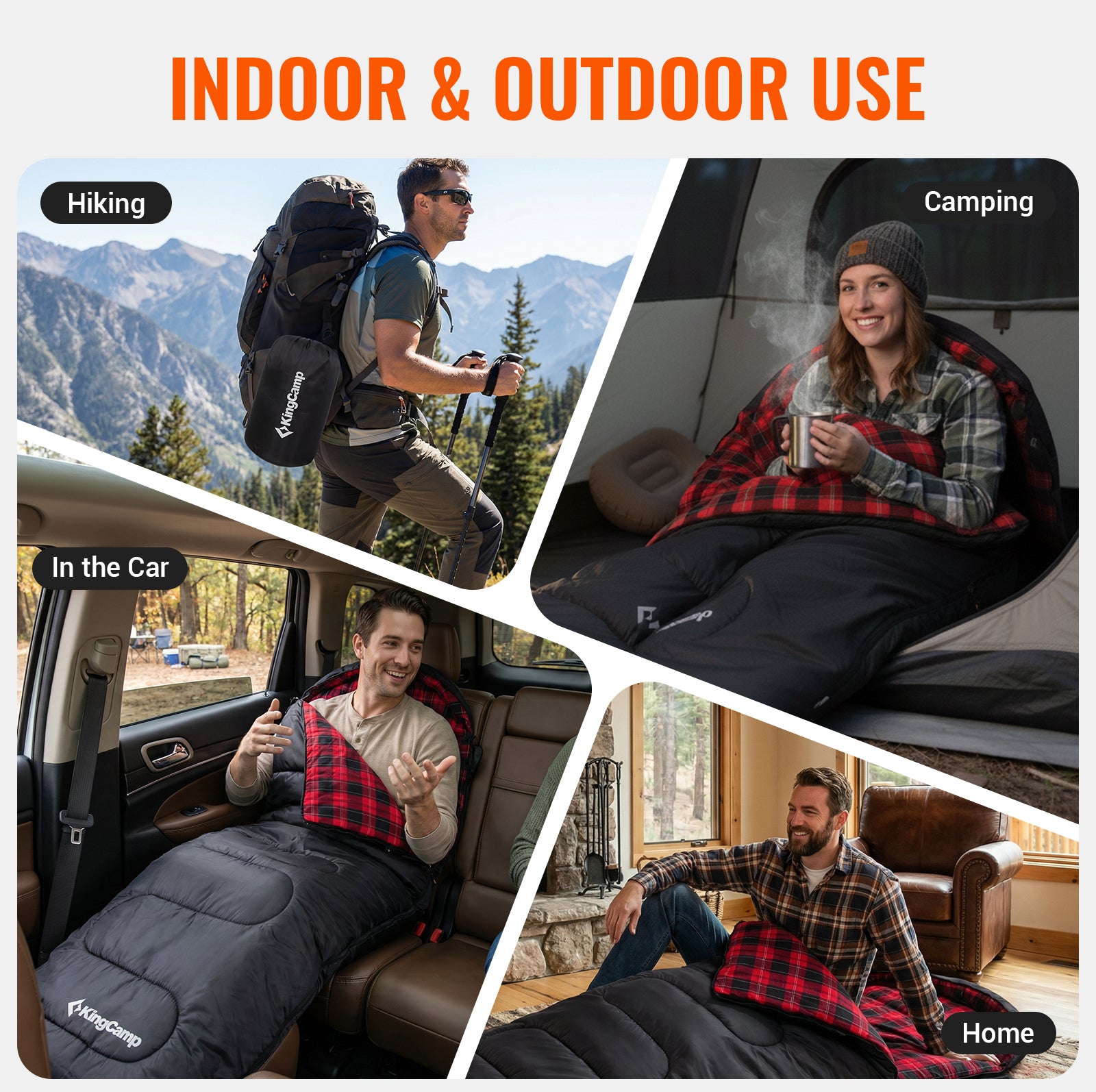 Oasis C 350 Sleeping Bag – KingCamp