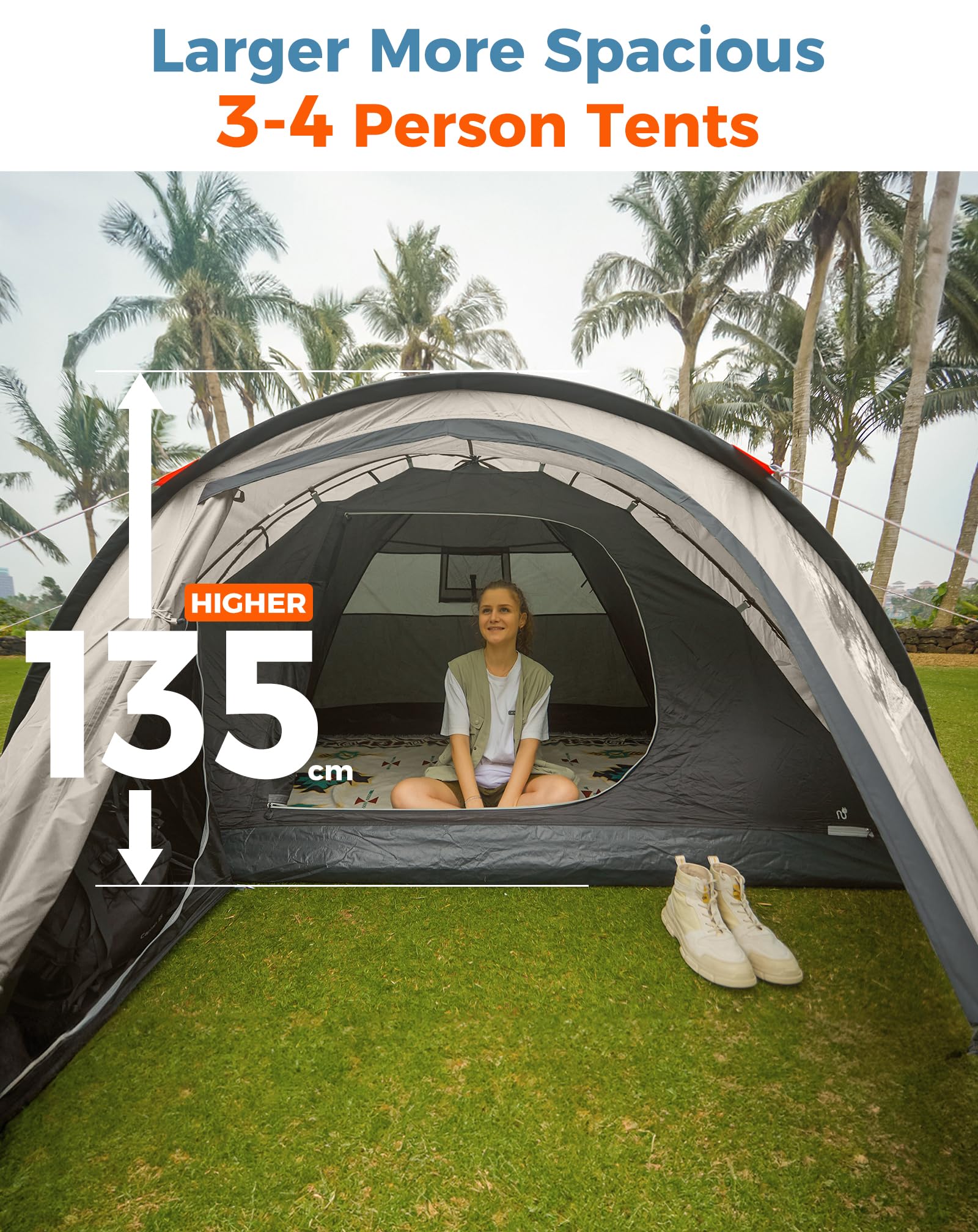 KingCamp HOLIDAY IV Camping Tent