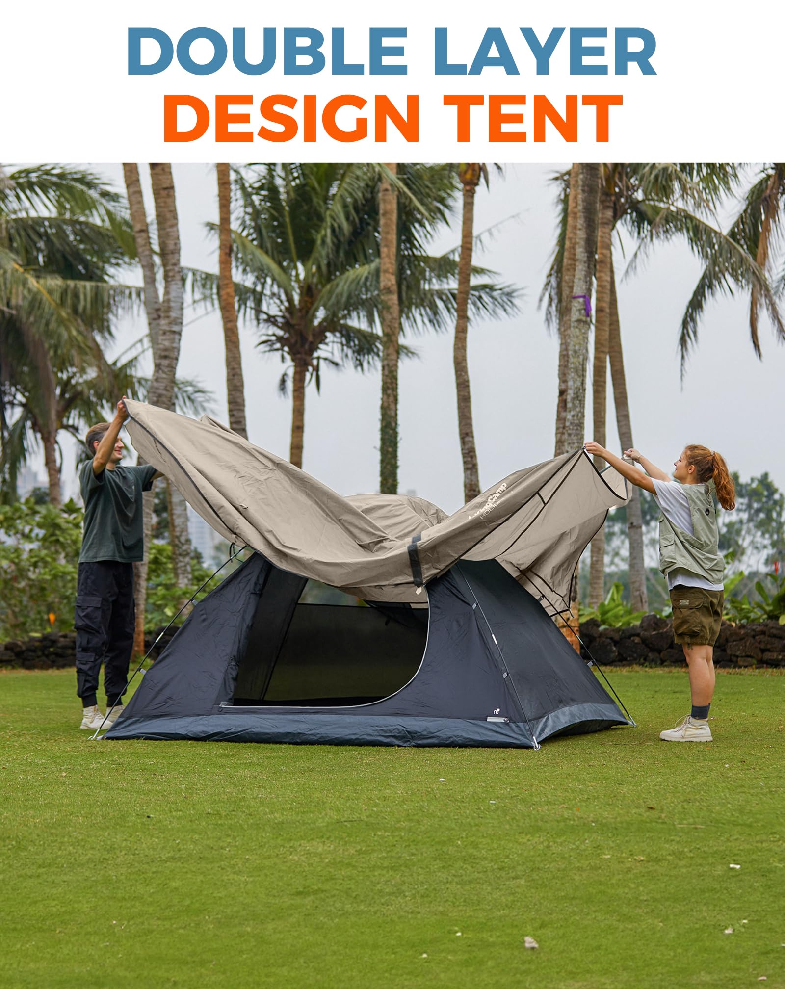 KingCamp HOLIDAY IV Camping Tent