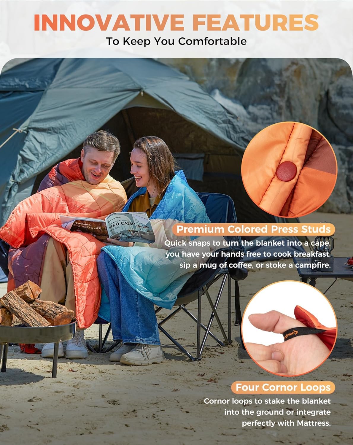SMART 150 XL Ultralight Camping Blanket