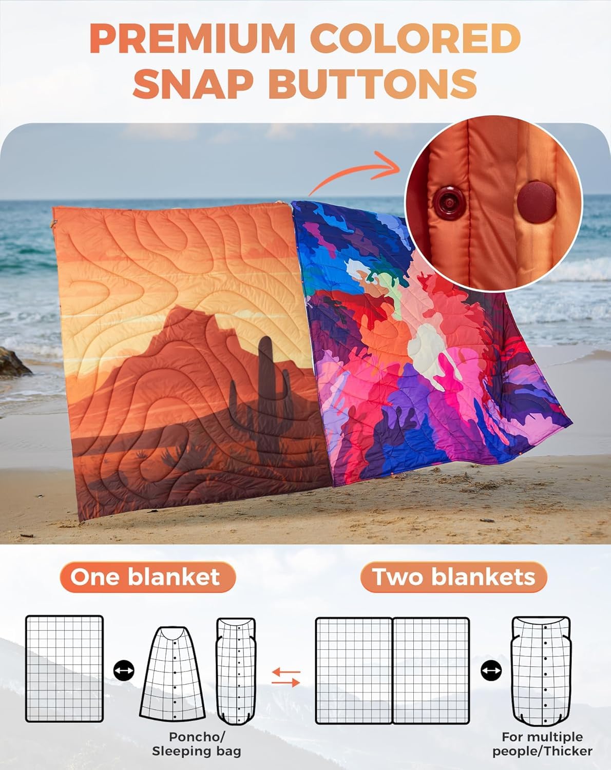 SMART 150 XL Ultralight Camping Blanket