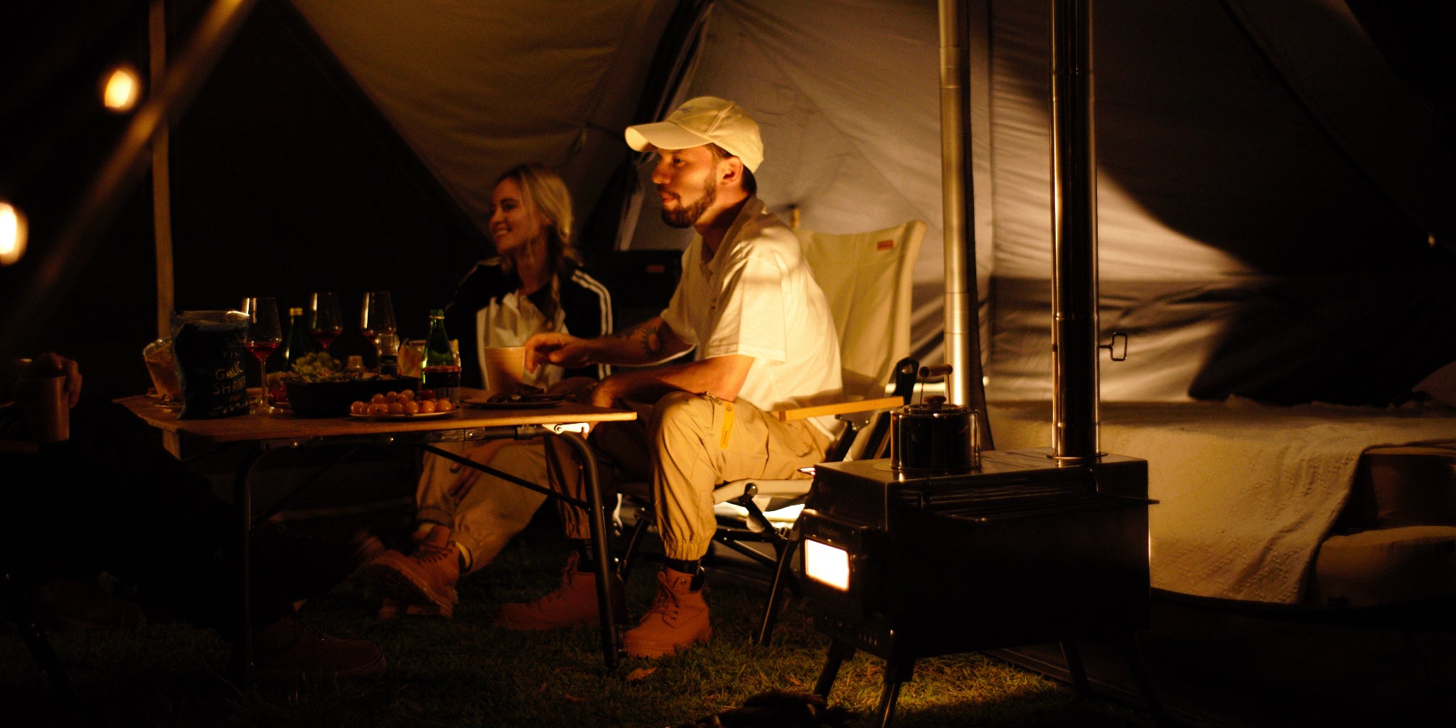 KingCamp Khan Palace 4-season Luxury Glamping Hot Tent