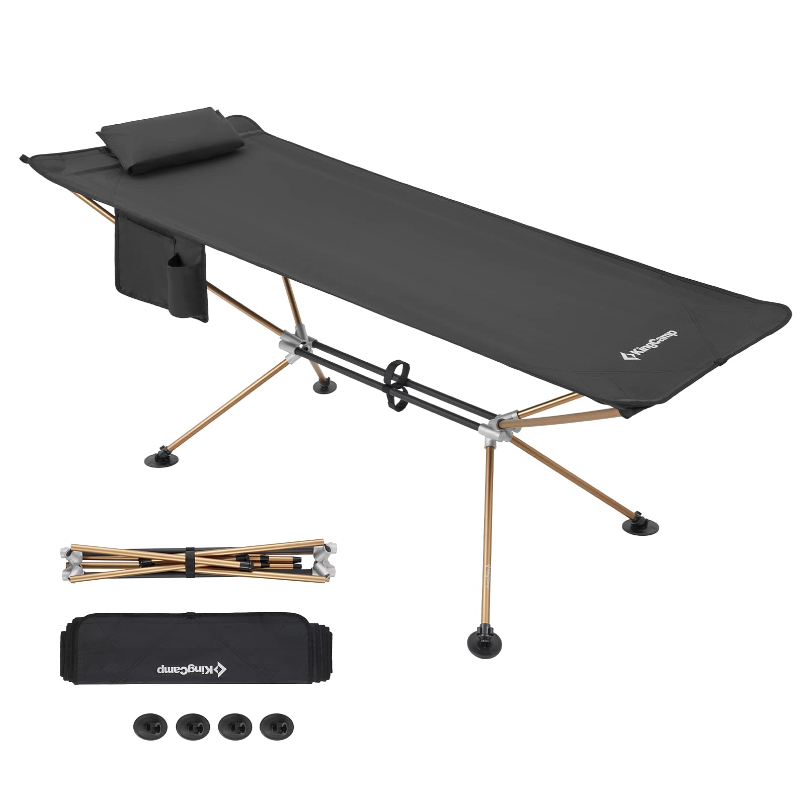 KingCamp Cots Lightweight Portable Cots Extra Size Cots