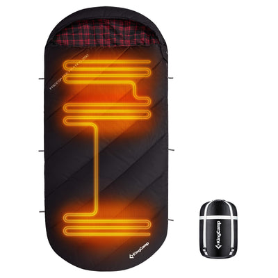 schlafsack beheizbar KingCamp FREESPACE HEATING 250 Beheizter Schlafsack