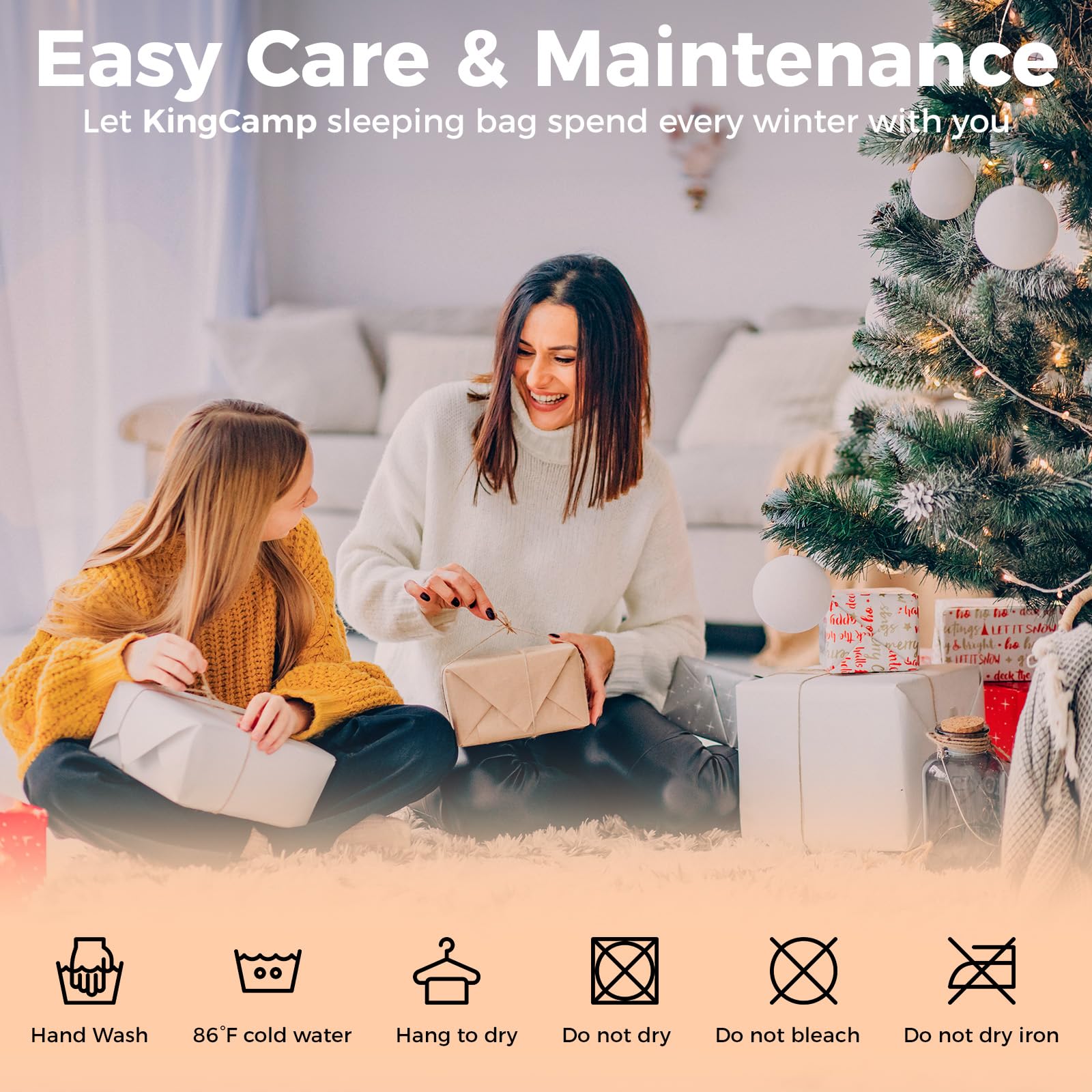 KingCamp FREESPACE HEATING 250 Heated Sleeping Bag