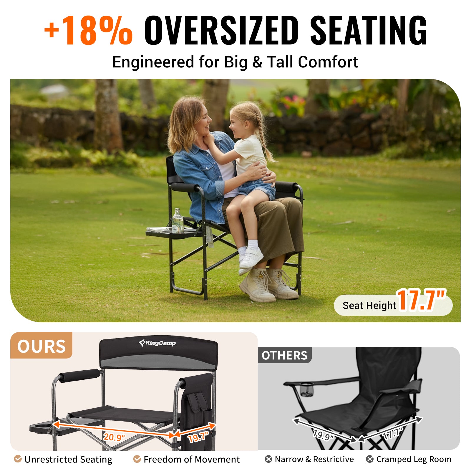 ASH B10 Heavy Duty Director's Chair