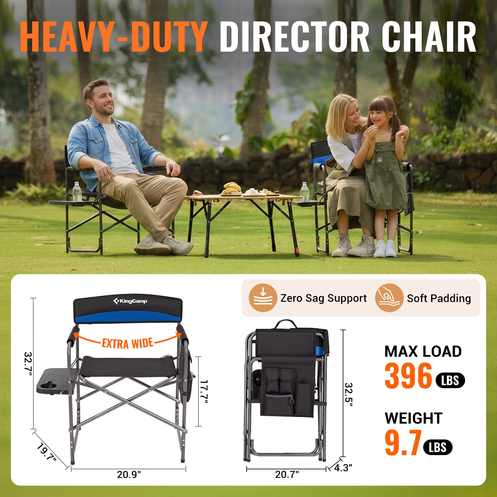 ASH B10 Heavy Duty Director's Chair