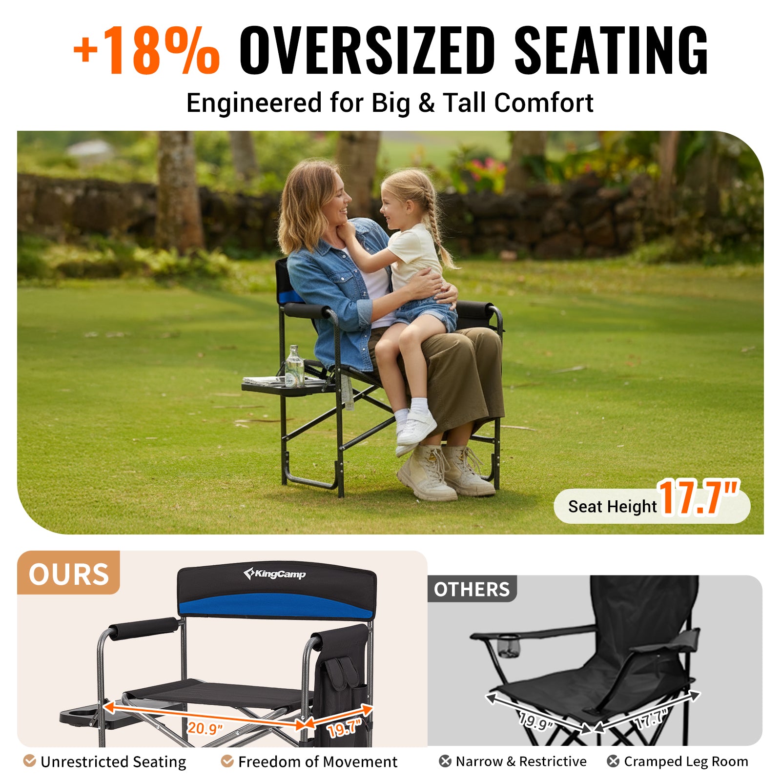 ASH B10 Heavy Duty Director's Chair