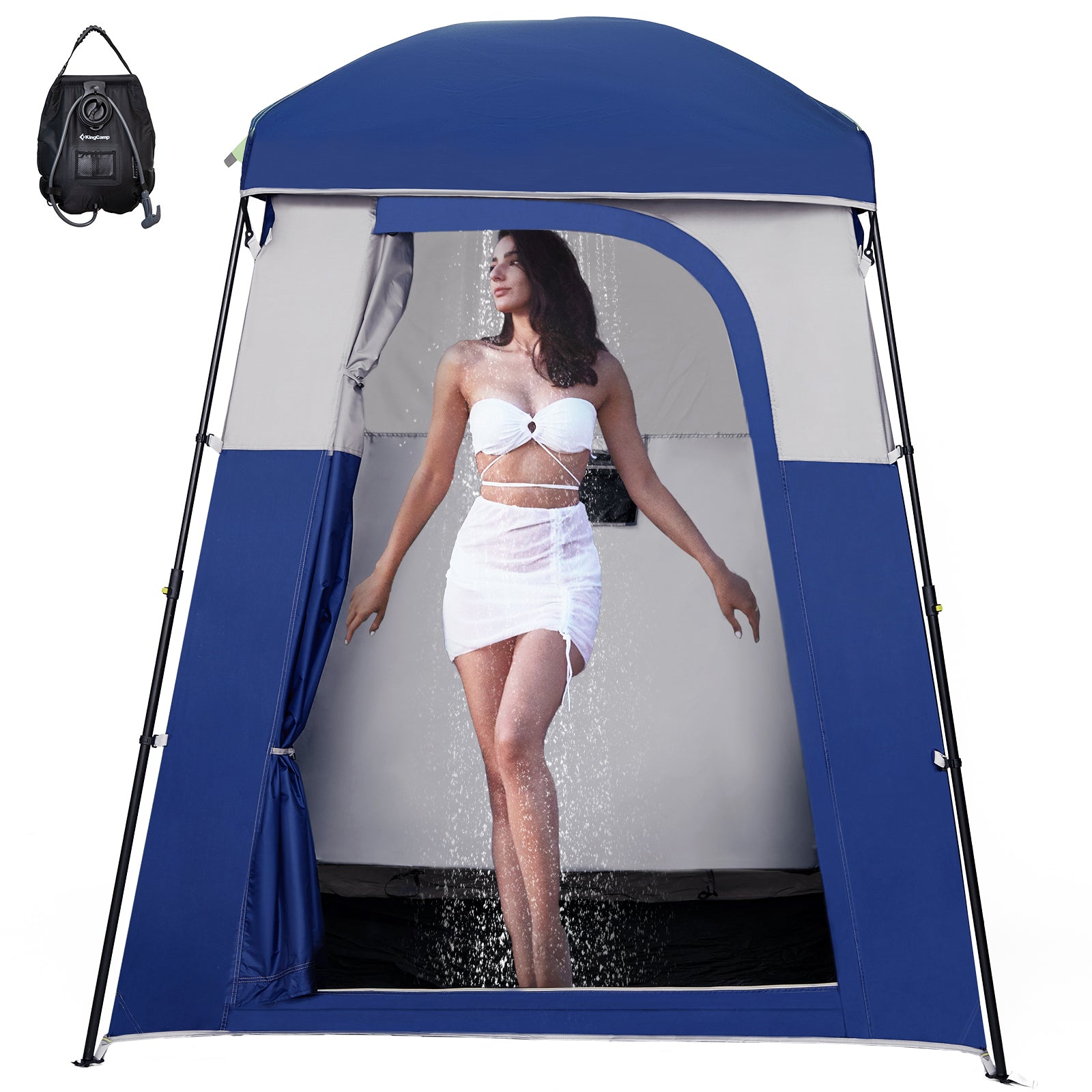 MARASUSA Single Privacy Shelter with 20L Solar Shower Bag