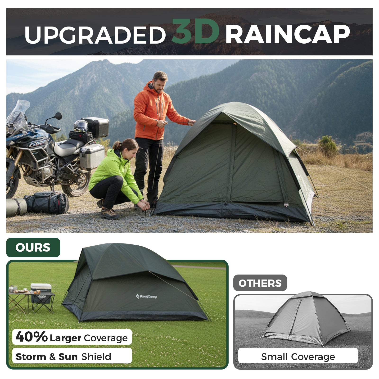HOLIDAY PRO II 2-Person Camping Tent