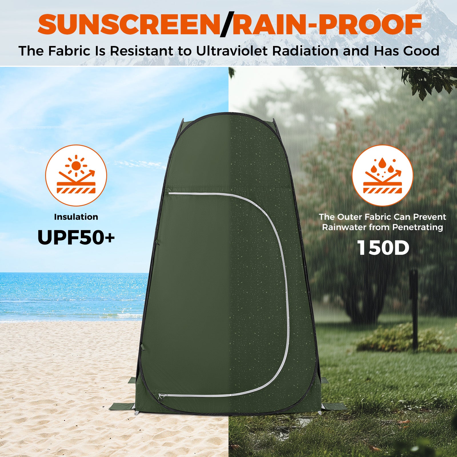 MARASUSA POP Instant Privacy Tent
