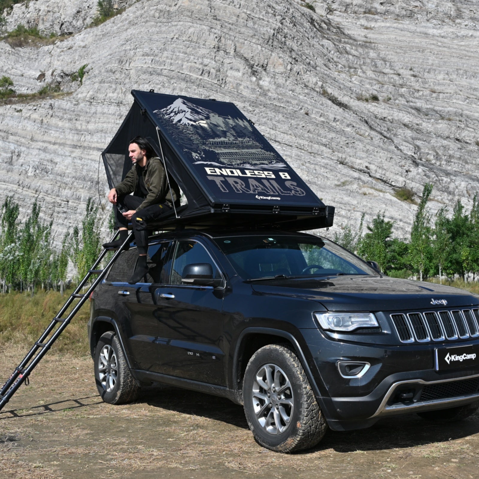 KingCamp ENDLESS 8 Rooftop Tent