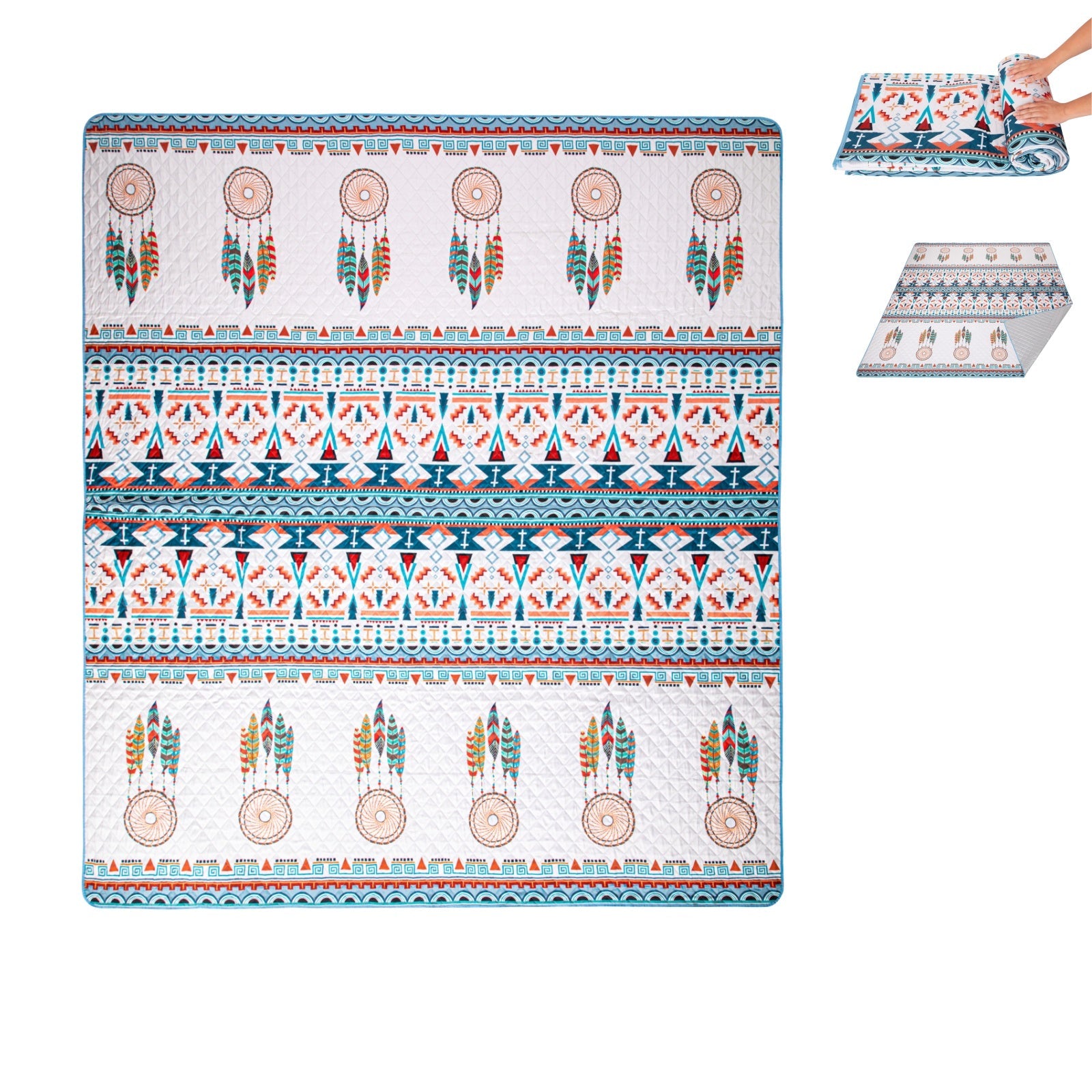 KingCamp ISIAY MAX 2.8 Car Camping Mat ¨C Extra Large 9¡¯x9¡¯ Picnic & Tent Floor Pad