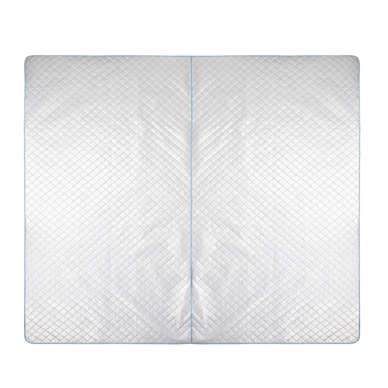 KingCamp 100g aluminum-film bottom for moisture Camping Mat ¨C Extra Large 280x280cm Picnic & Tent Floor Pad ¨C Moisture-Proof, Insulated, Glamping-Reversible Bohemian Pattern