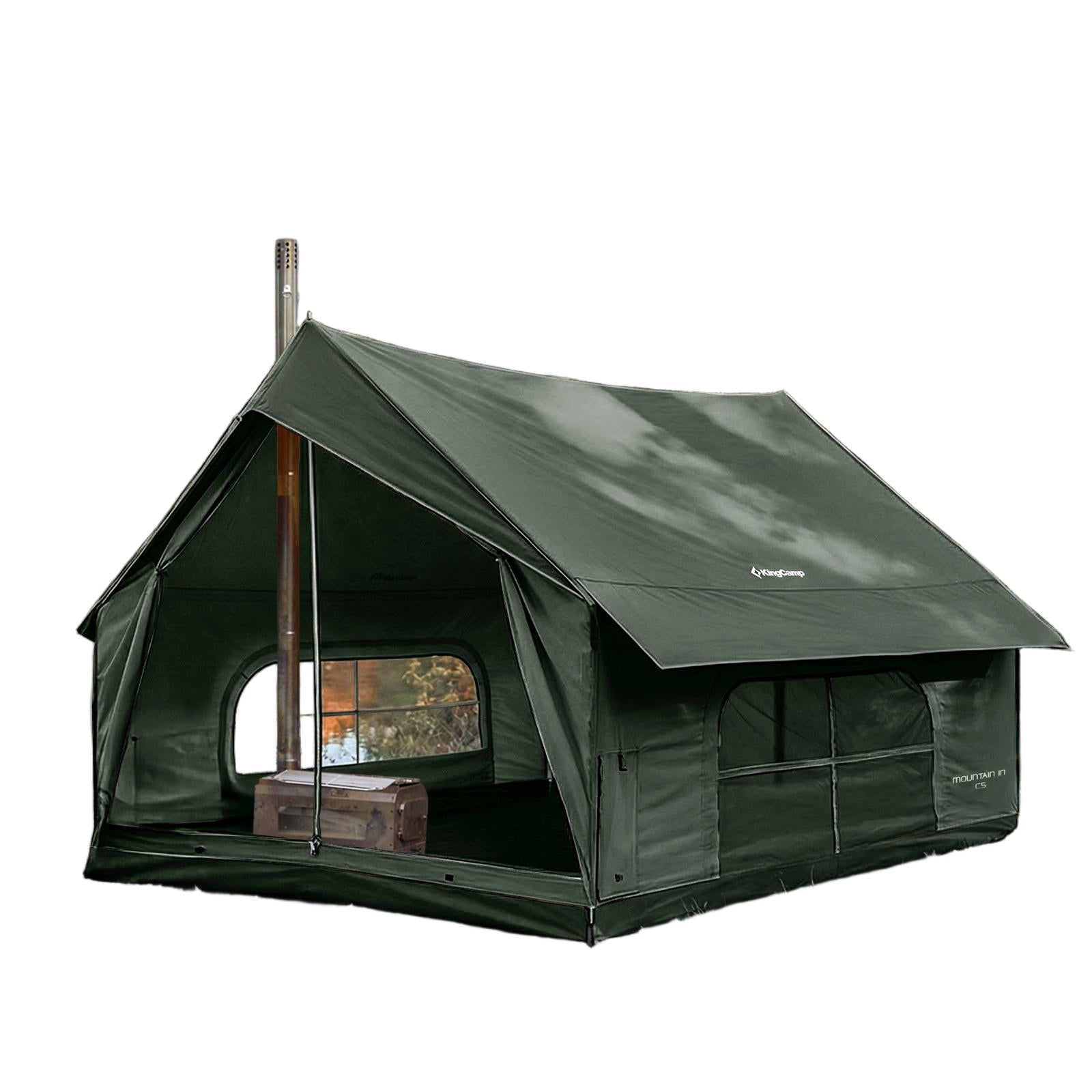 Pre‑Order, Delivers Late February | MOUNTAIN IN C5 Canvas Hot Tent