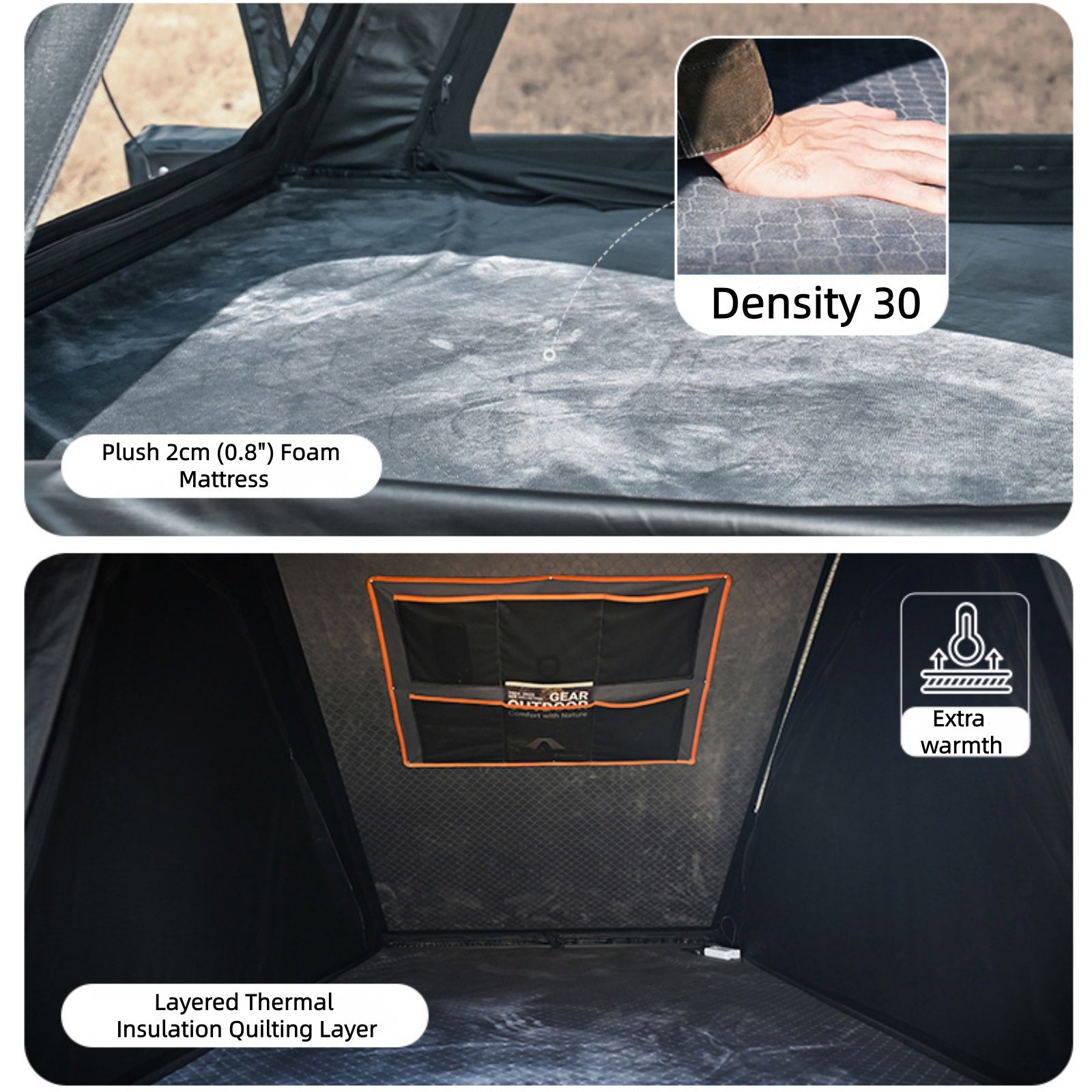 KingCamp ENDLESS 8 Rooftop Tent