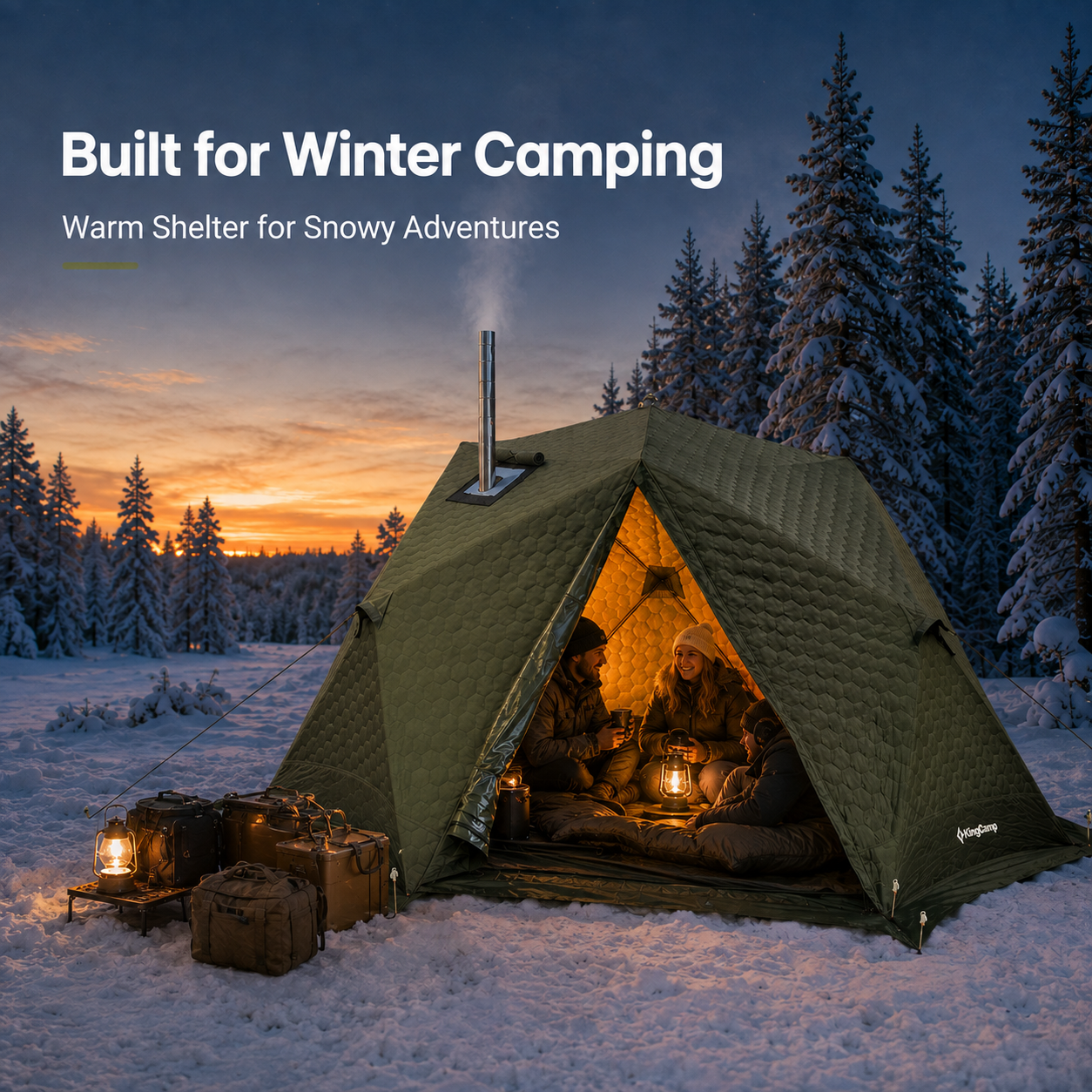 SnowHouse X2 Insulated Hot Tent