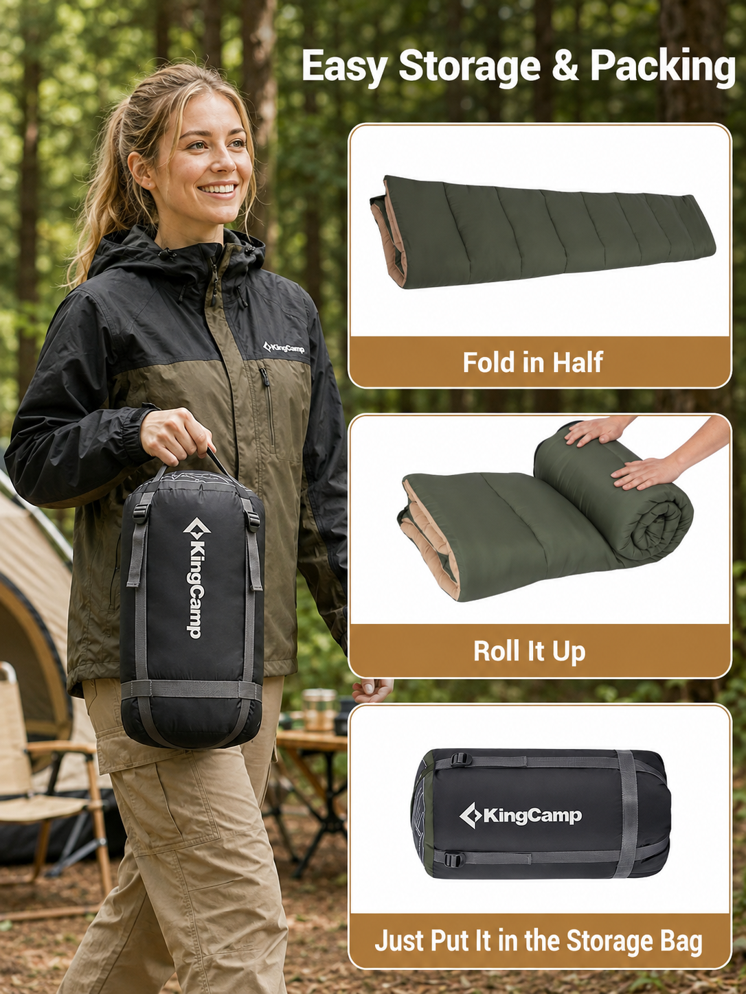 Trippy 350 Camping Sleeping Bag