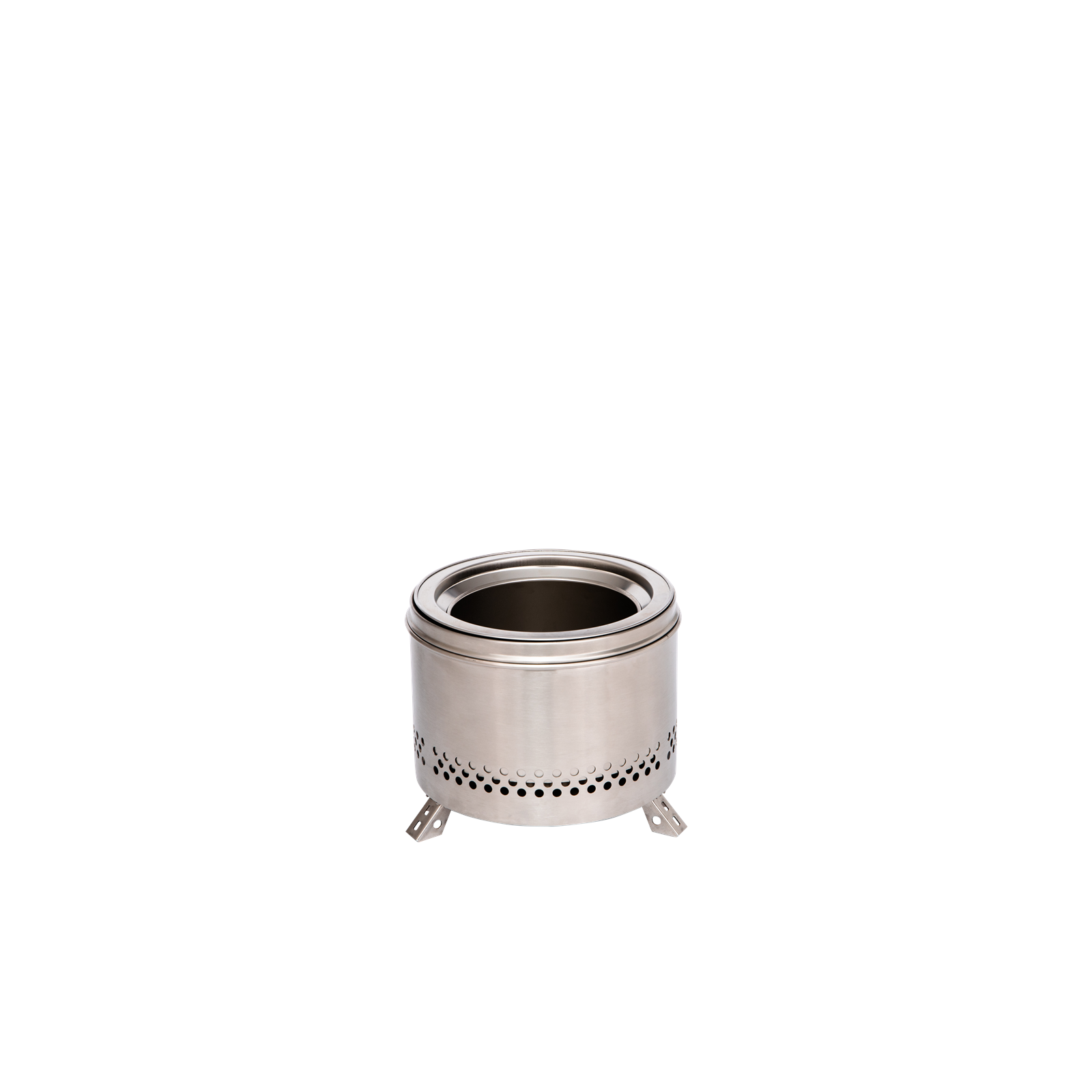 KingCamp FIREWOOD M Folding Wood Stove, Portable Stainless Steel Campfire Stove for Camping, BBQ, Cooking & Boiling Water