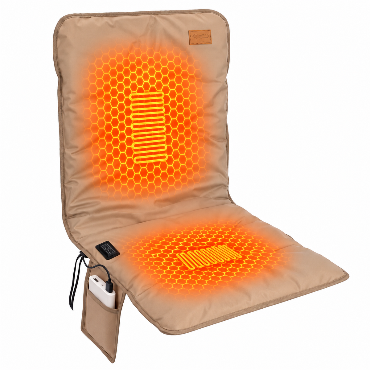 Heated Seat Cushion for Camping Chair