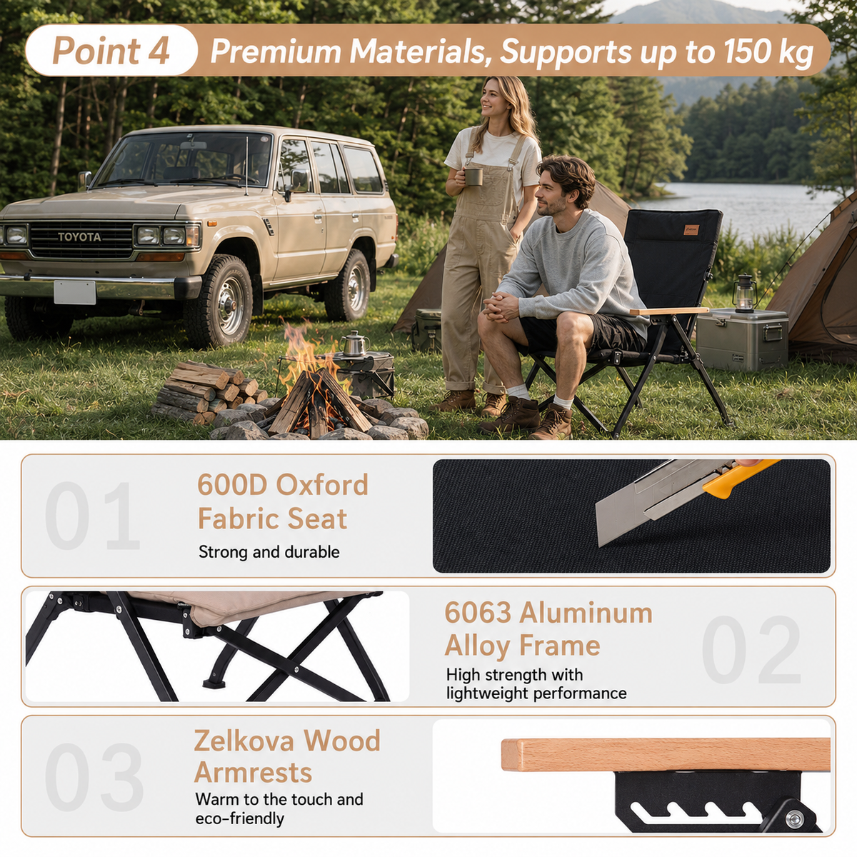 MANGROVE C10 Folding Camping Chair