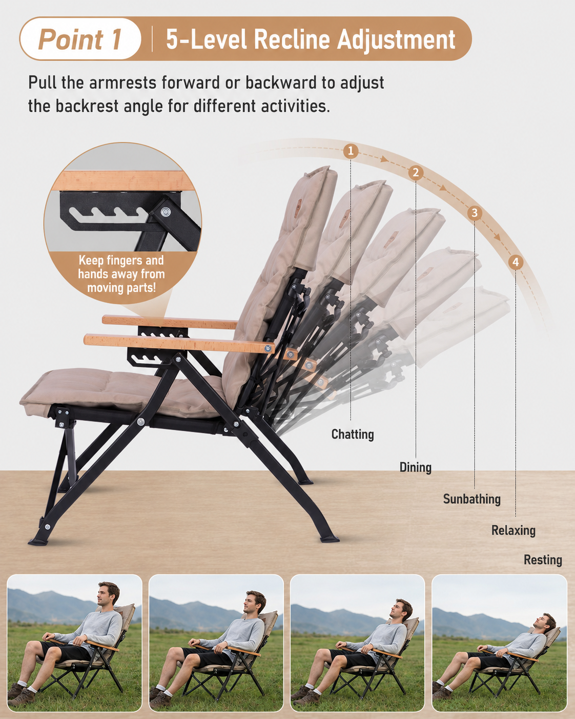 MANGROVE C10 Folding Camping Chair