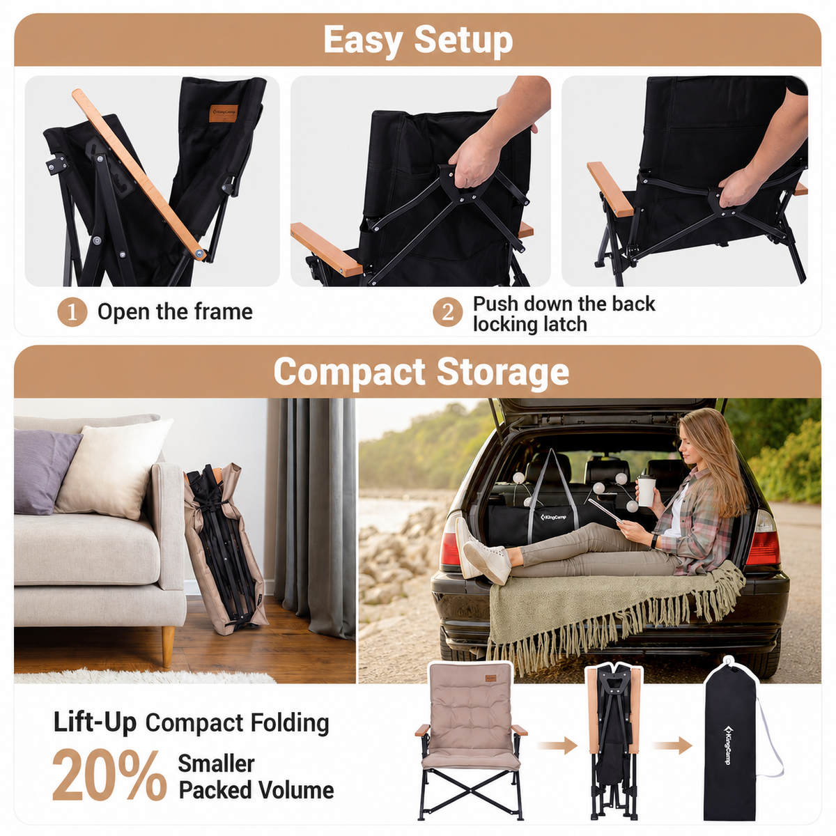 MANGROVE C10 Folding Camping Chair