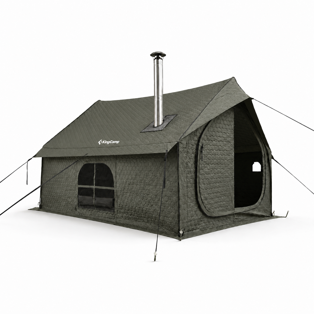 KingCamp SnowHouse 5 Cotton Cabin Tent with Stove Jack