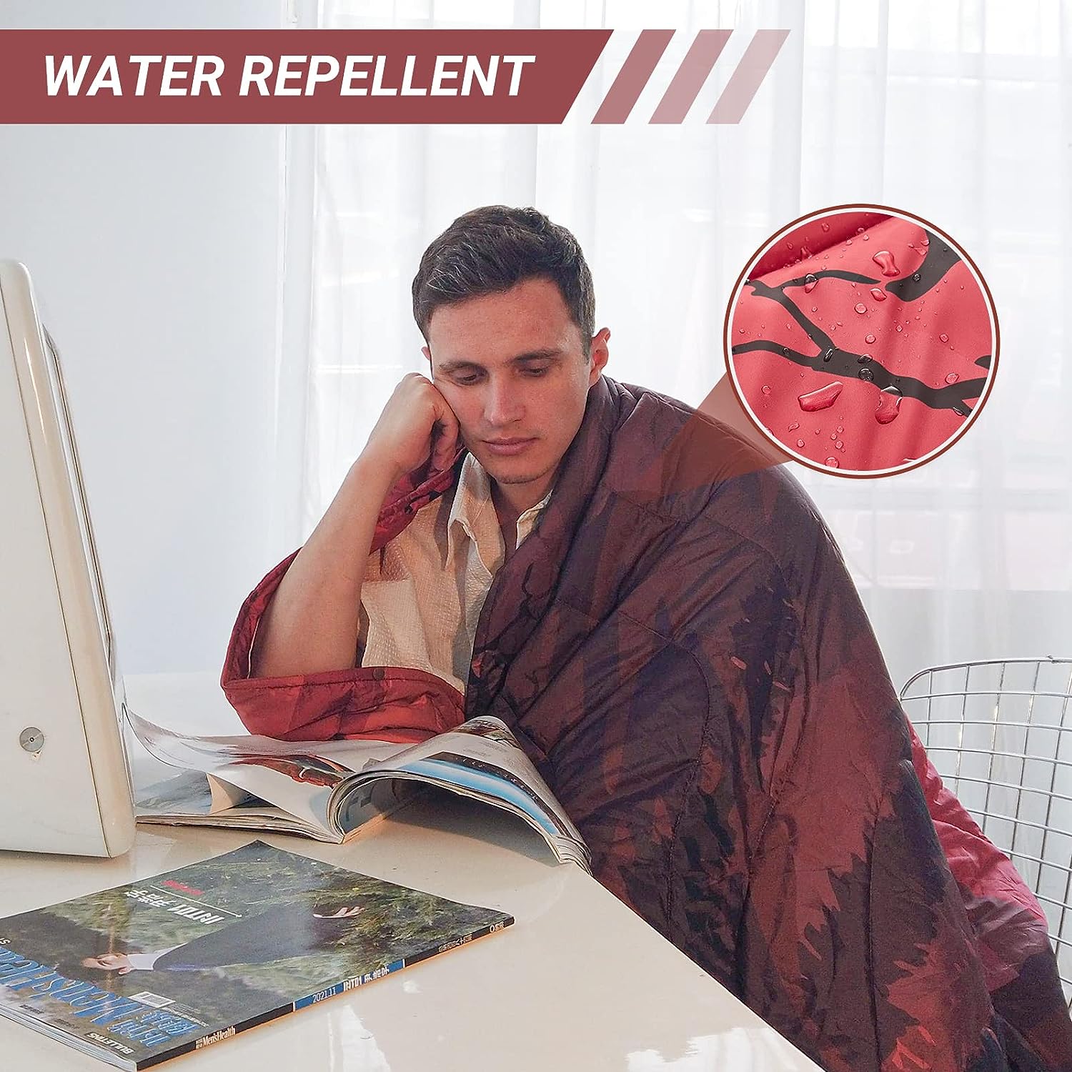 KingCamp Sunset Clow Puffy Camping Blanket
