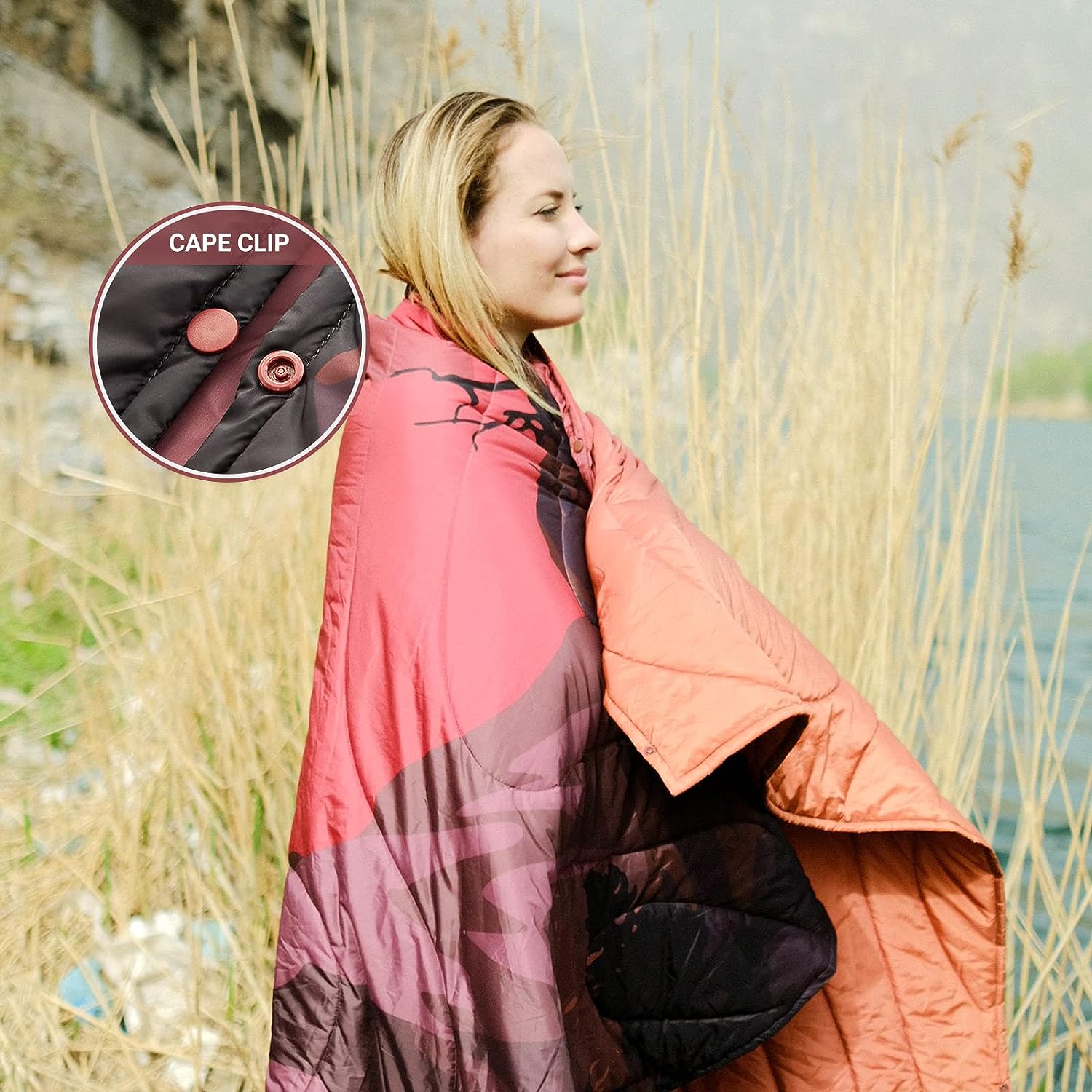 KingCamp Sunset Clow Puffy Camping Blanket
