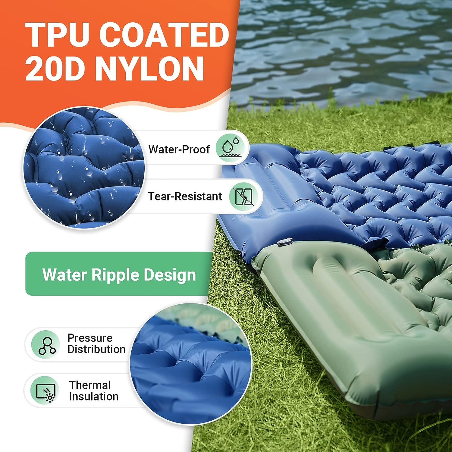 King camp air mattress hotsell