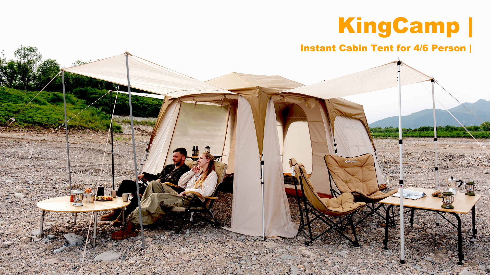 KingCamp cabin tent