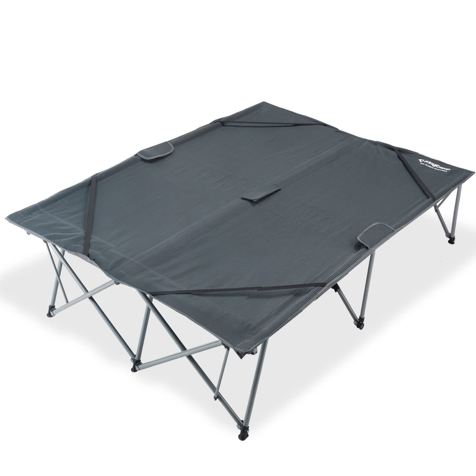 KingCamp Luxury Double Folding Camping Cot Comfortable Camping