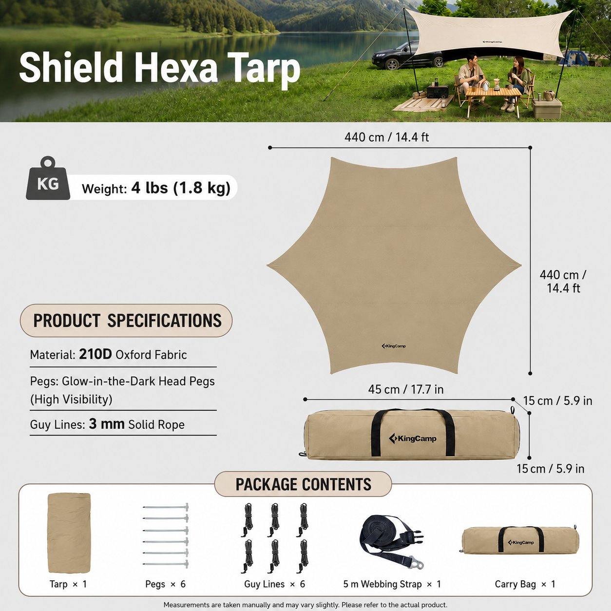 Shield Hexa Tarp
