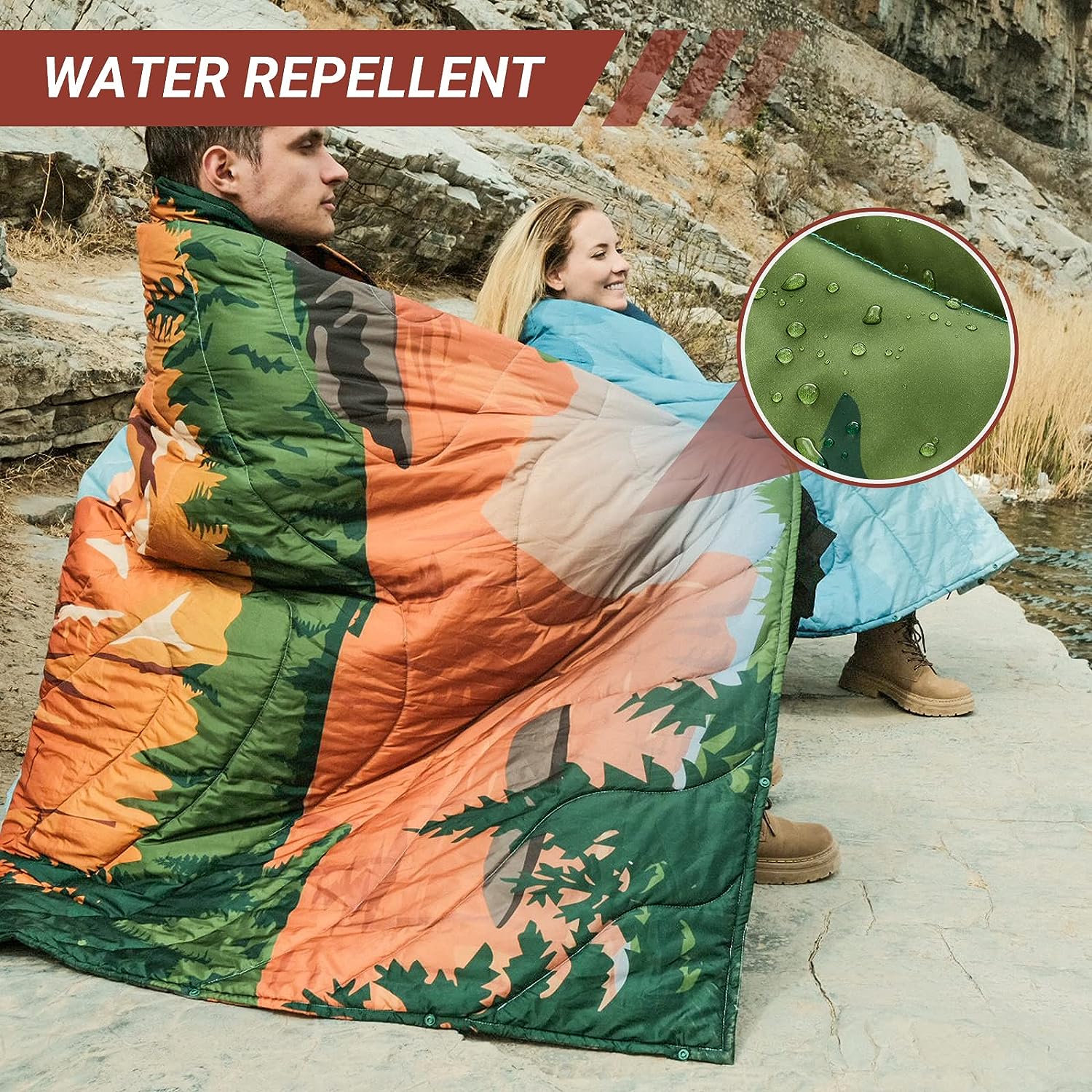 KingCamp Camp Blankets: New Color Cozy Outdoor Blankets KingCamp Camp Blankets: New Color Cozy Outdoor Blankets
