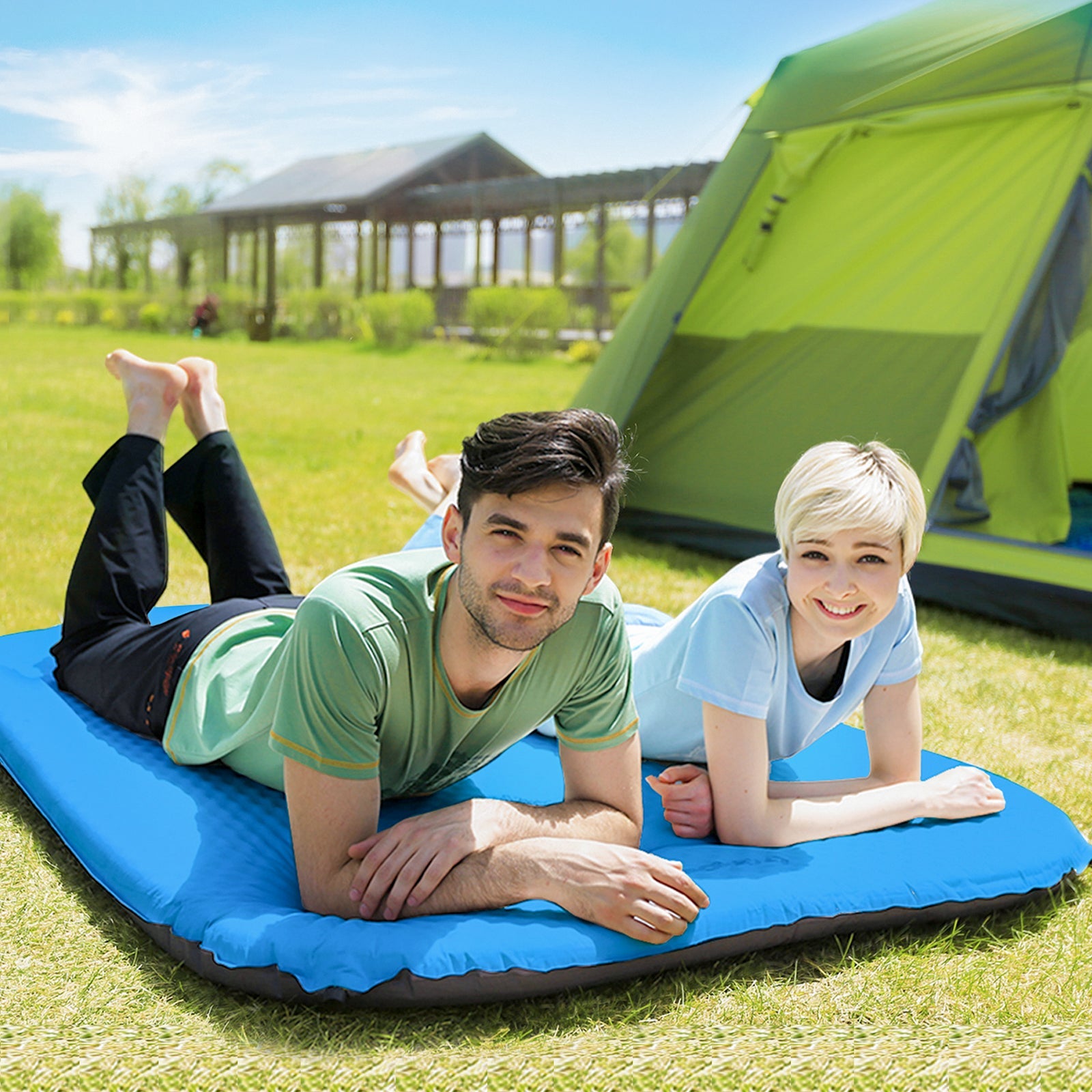 Kingcamp point inflatable mat clearance
