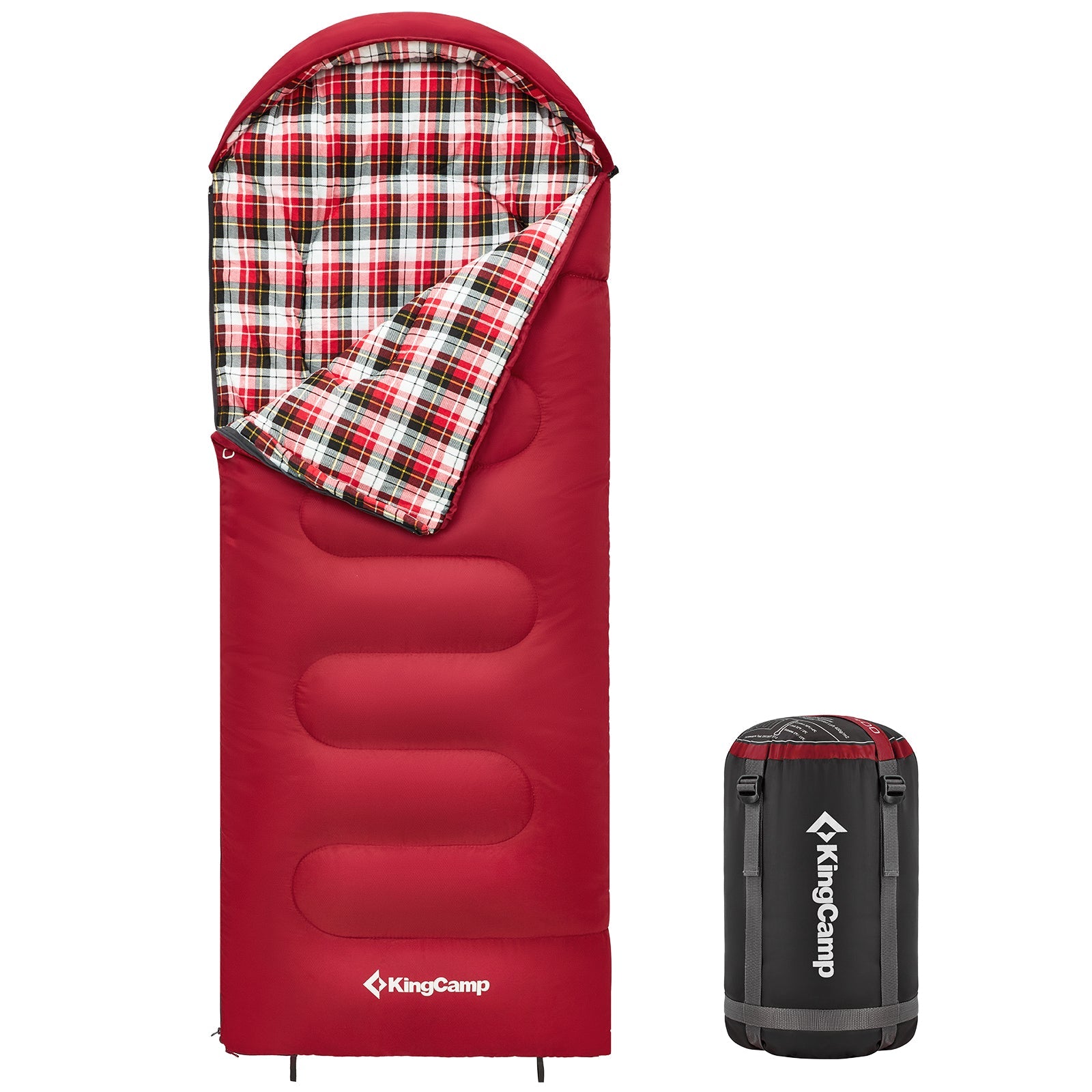 Buy KingCamp Outdoor Flannel Liner Season Sleeping Bags