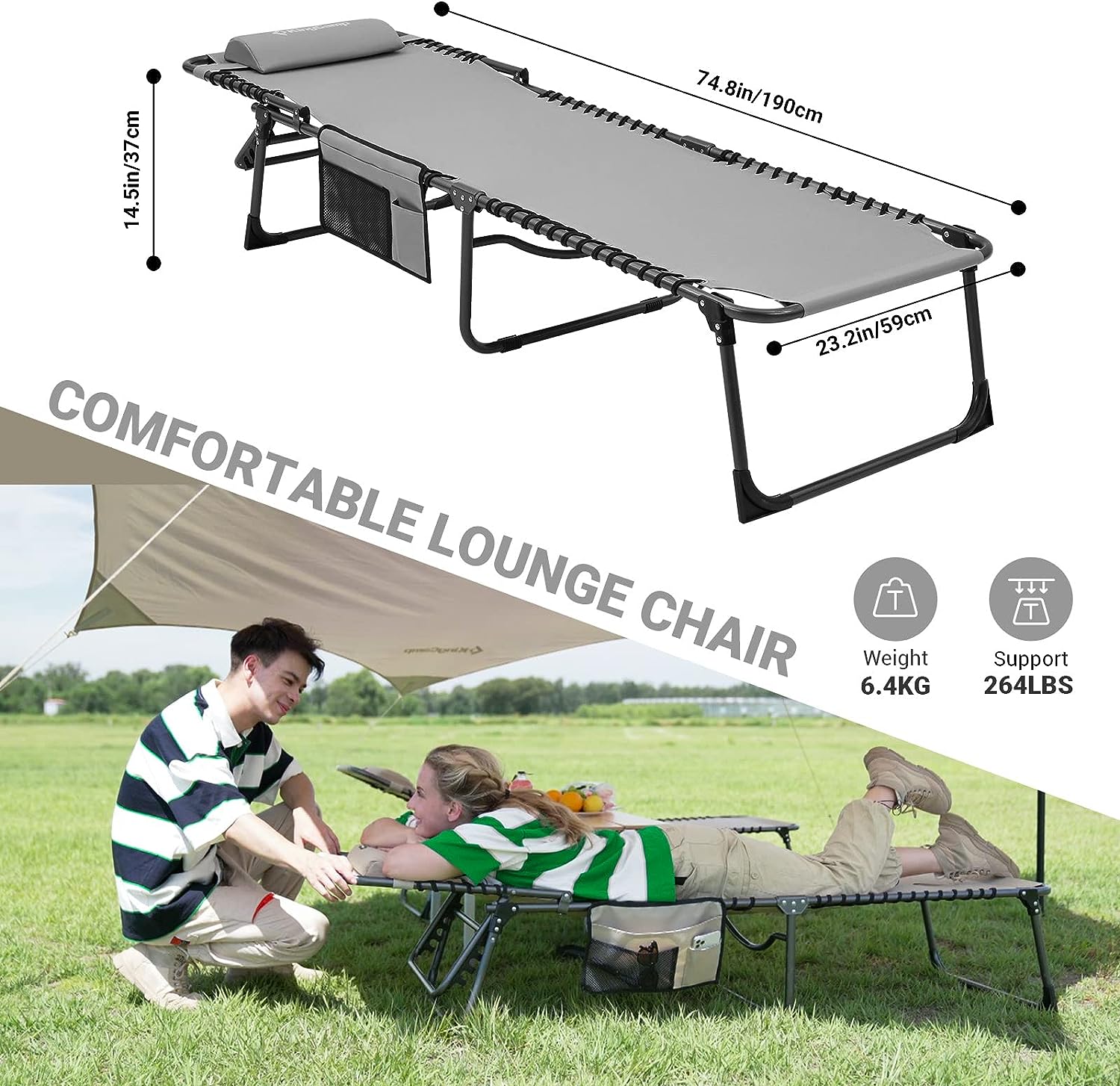 Chaise lounge camping chairs online