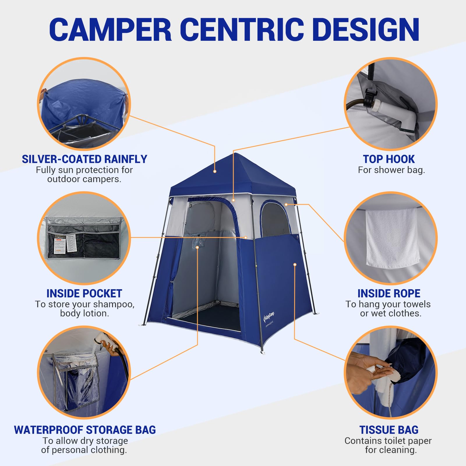 Outdoor shower tents sales